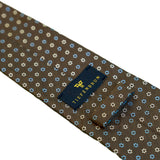 Brown Floral Tie