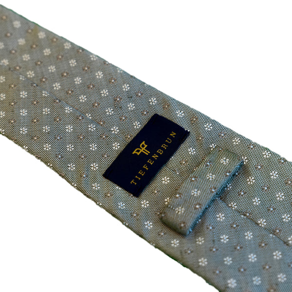 Sage Floral Tie