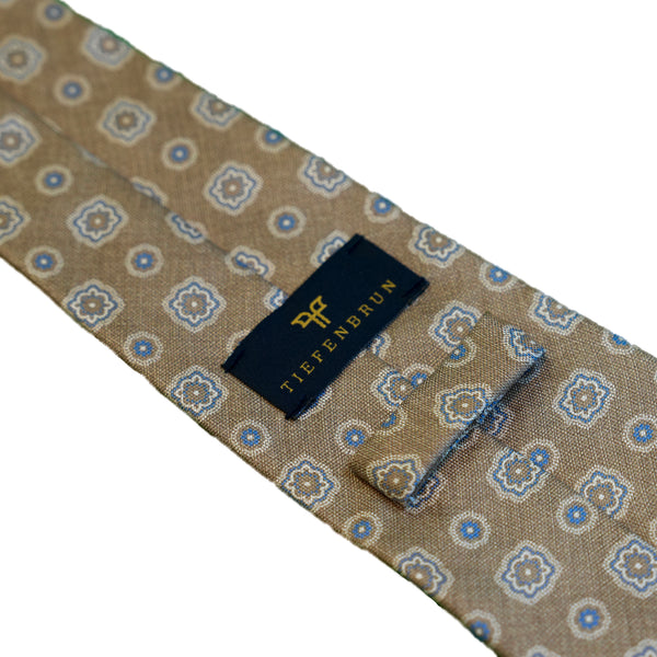 Brown Oxford Silk Tie