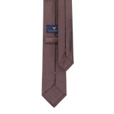 Brown Microdot Tie