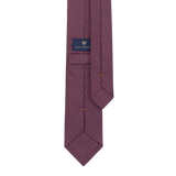 Burgundy Dot Tie