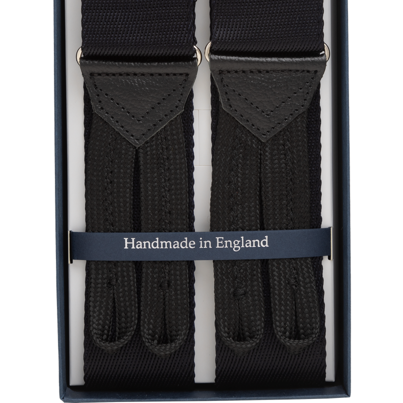 Black 40mm Braces