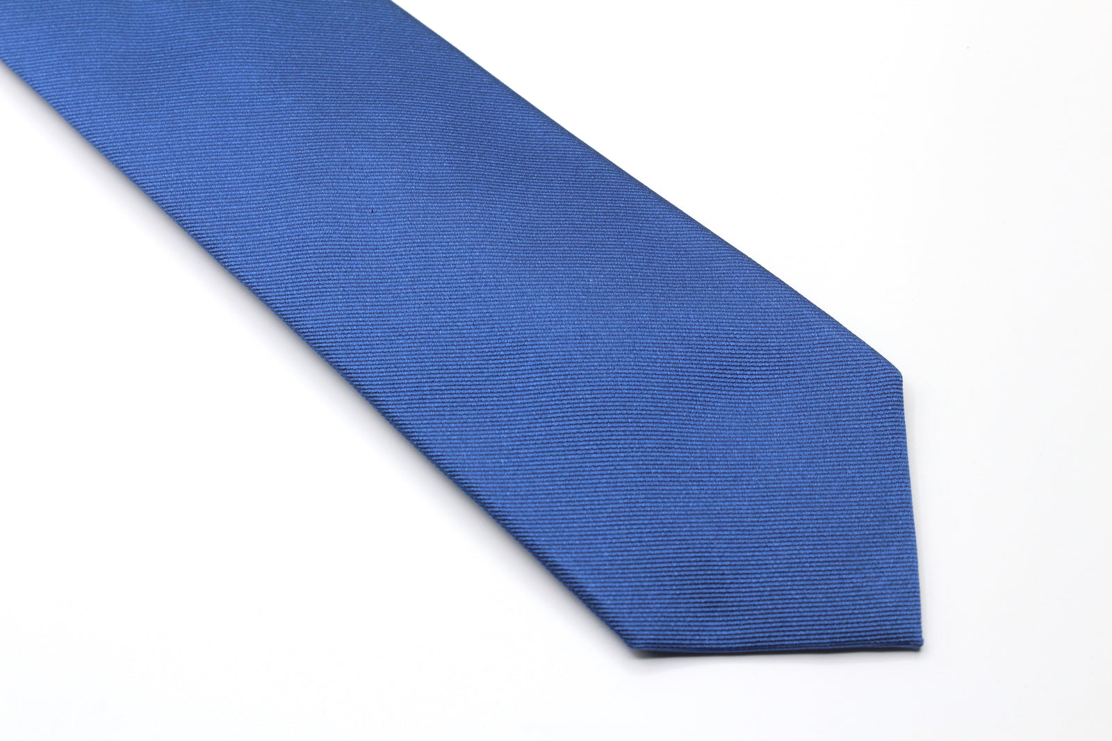 Seven-Fold Blue Silk Tie